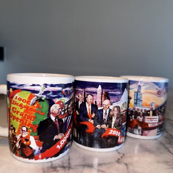 3 Walgreens 1999 2000 1998 Grand Opening Coffee Mug Set Lot Cleveland Chicago - Picture 9 of 9